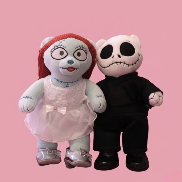 Build-A-Bear Other - BAB Jack and Sally Wedding Set